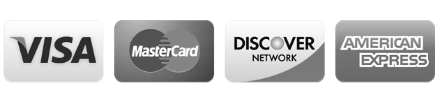 Accepting Visa, MasterCard, Discover Card and American Express